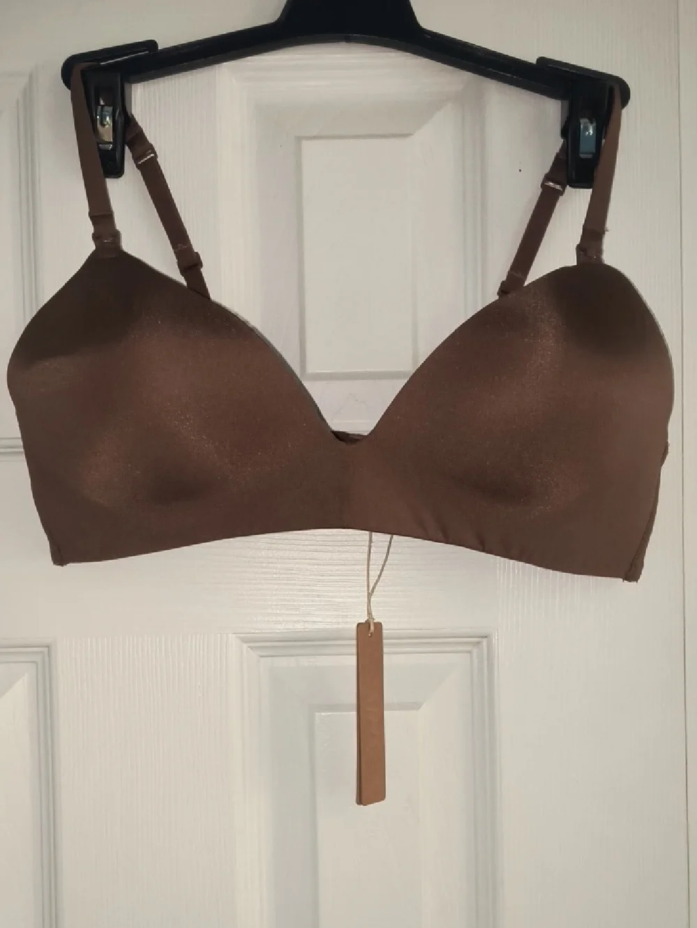 Skims Wireless Form Maternity T-Shirt Demi Nursing Bra In Jasper Size 36B NWT